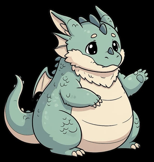 さみしがりドラゴン